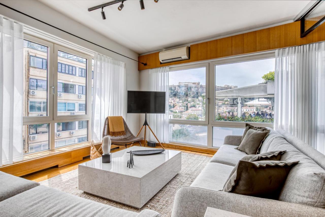 雅典Sunny Luxury Loft,Stunning Acropolis View, Jacuzzi公寓 外观 照片
