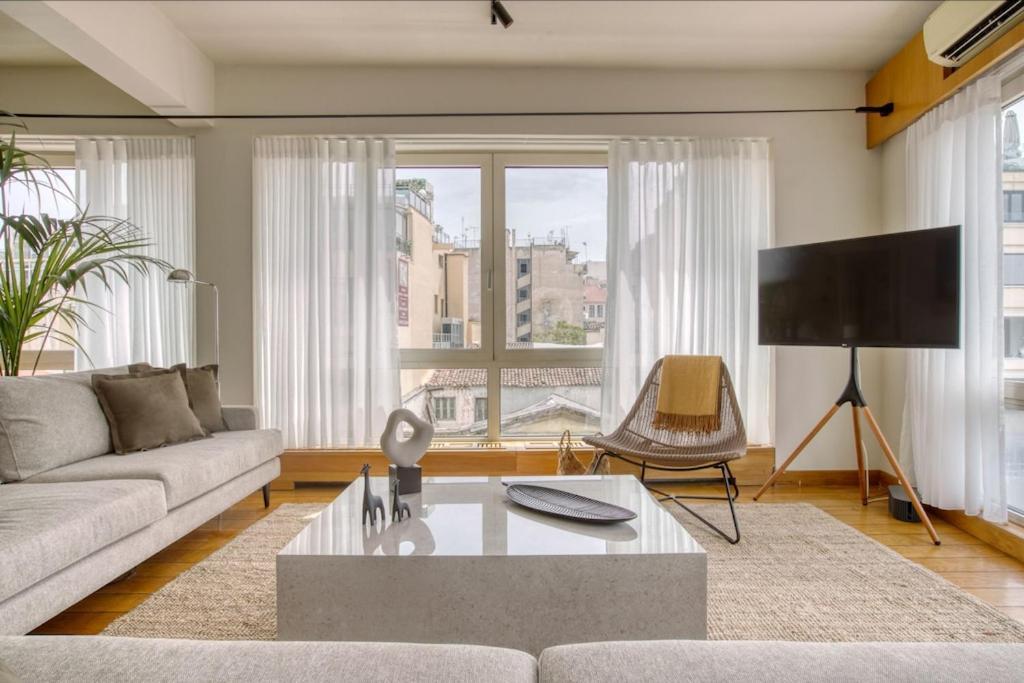 雅典Sunny Luxury Loft,Stunning Acropolis View, Jacuzzi公寓 外观 照片